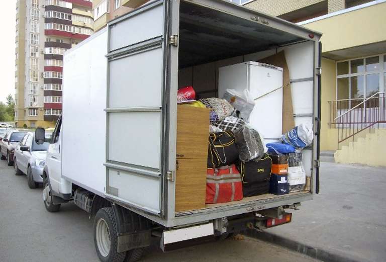 Заказать газель для перевозки коробок, бытовой техники, мебели из Рязани в Пскова